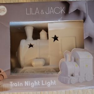 Lila & Jack Train Night Light